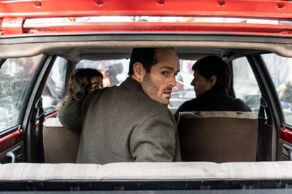 Diego Anido, como el etarra y jefe del 